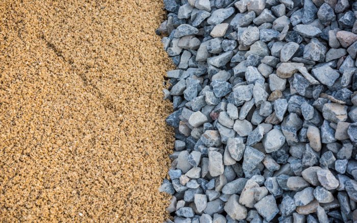 Щебень и песок для эффективного строительства